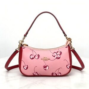 COACH Teri Shoulder Bag With Cherry Print CR290